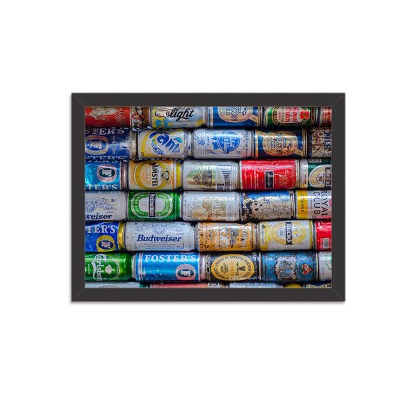 Quadro Decorativo Latas Antigas