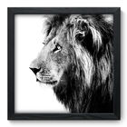 Quadro Decorativo - Leão - 33cm X 33cm - 122qdsp