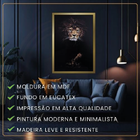 Quadro Decorativo Leão De Judá Grande 50x70