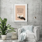 Quadro Decorativo Lei Da Atração Universo - 60x48cm Moldura:m