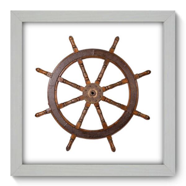 Quadro Decorativo - Leme - 22cm X 22cm - 003qdkb