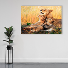 Quadro Decorativo Leoa Rainha