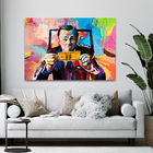 Quadro Decorativo Leonardo Cash Pequeno 60x40