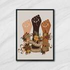 Quadro Decorativo Let's Grow Together 45x34cm A3 (45 X 34)