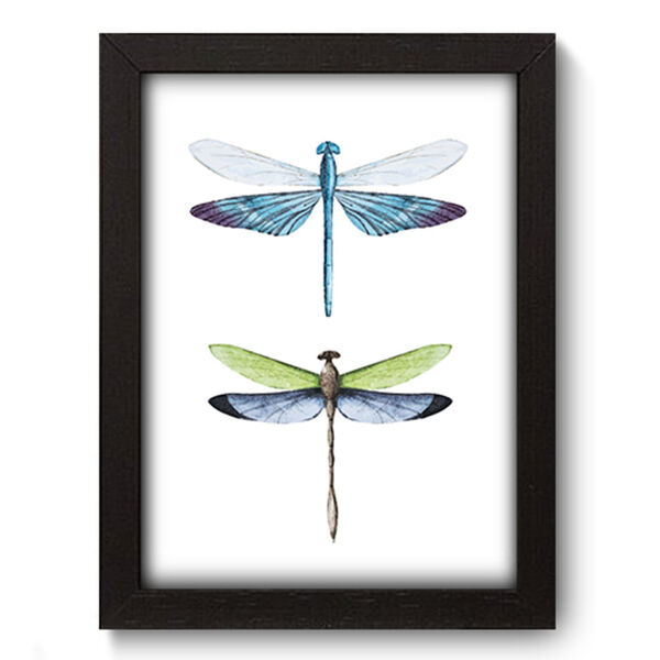 Quadro Decorativo - Libélulas - 19cm X 25cm - 089qdsp