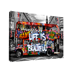 Quadro Decorativo Life Is Beautiful