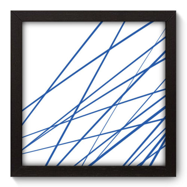 Quadro Decorativo - Linhas - 22cm X 22cm - 202qnaap