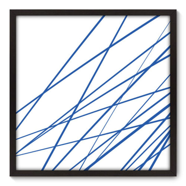 Quadro Decorativo - Linhas - 70cm X 70cm - 202qnadp
