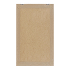 Quadro Decorativo Linhas Abstratas Preto com Vidro 60x100cm Arte Própria