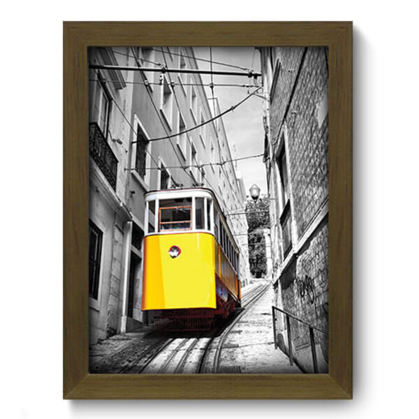 Quadro Decorativo - Lisboa - 19cm X 25cm - 069qdmm