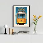 Quadro Decorativo Lisboa - Portugal 24x18cm - Com Vidro Moldu