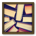 Quadro Decorativo - Livros - 33cm X 33cm - 139qddm