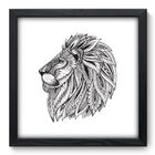 Quadro Decorativo - Lobo - 33cm X 33cm - 023qnsbp