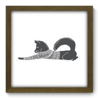 Quadro Decorativo - Lobo - 33cm X 33cm - 031qdsm