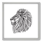 Quadro Decorativo - Lobo - 70cm X 70cm - 023qnsdb