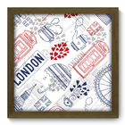 Quadro Decorativo - Londres - 33cm X 33cm - 208qdmm