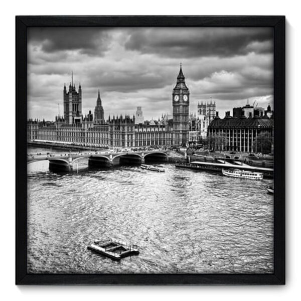 Quadro Decorativo - Londres - 50cm X 50cm - 083qnmcp