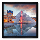 Quadro Decorativo - Louvre - 50cm X 50cm - 038qnmcp