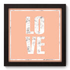 Quadro Decorativo - Love - 22cm X 22cm - 006qnrap