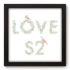 Quadro Decorativo - Love - 22cm X 22cm - 022qdop