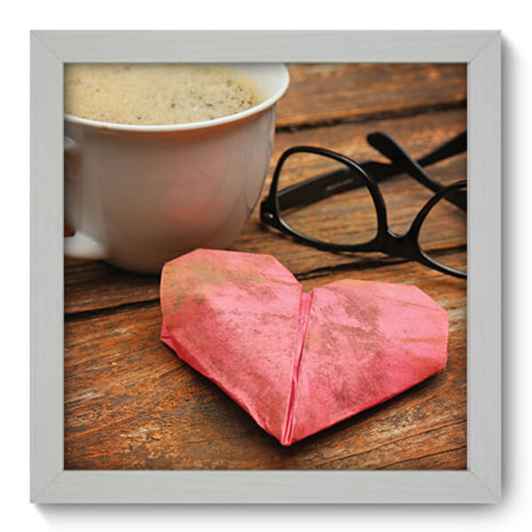 Quadro Decorativo - Love - 22cm X 22cm - 040qdob
