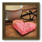 Quadro Decorativo - Love - 22cm X 22cm - 040qdom