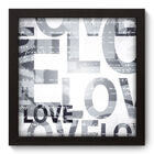 Quadro Decorativo - Love - 22cm X 22cm - 107qndap