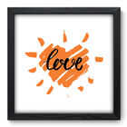 Quadro Decorativo - Love - 33cm X 33cm - 039qdop