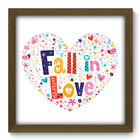 Quadro Decorativo - Love - 33cm X 33cm - 052qdom
