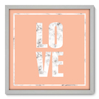 Quadro Decorativo - Love - 50cm X 50cm - 006qnrcb