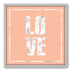 Quadro Decorativo - Love - 70cm X 70cm - 006qnrdb