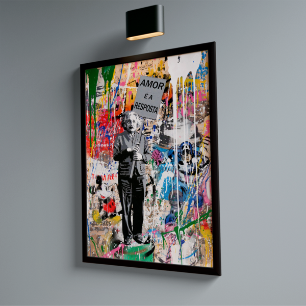 Quadro Decorativo Love Is The Answer