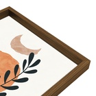 Quadro Decorativo Luas Colorido sem Vidro 40x30cm Tropical