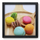 Quadro Decorativo - Macarons - 33cm X 33cm - 201qdcp