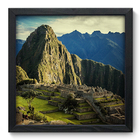 Quadro Decorativo - Machu Picchu - 33cm X 33cm - 090qnmbp