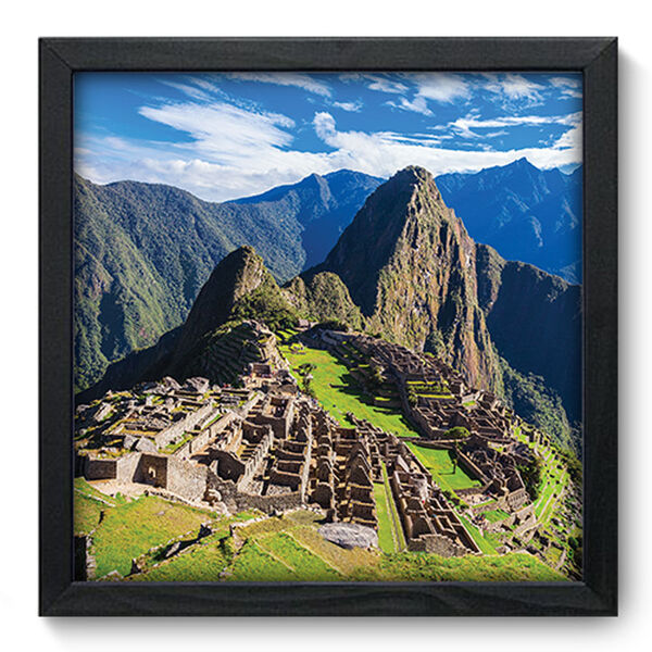 Quadro Decorativo - Machu Picchu - 33cm X 33cm - 236qdmp
