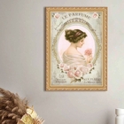 Quadro Decorativo Madame Rousseau - Le Parfume 45x34cm Moldur