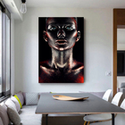 Quadro Decorativo Majestic Woman In Black - 180x120 Cm