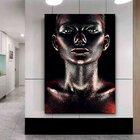 Quadro Decorativo Majestic Woman In Black - 180x135 Cm