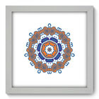 Quadro Decorativo - Mandala - 22cm X 22cm - 414qddb