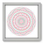 Quadro Decorativo - Mandala - 33cm X 33cm - 110qdbb