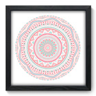 Quadro Decorativo - Mandala - 33cm X 33cm - 110qdbp