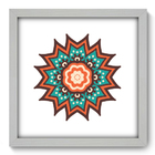 Quadro Decorativo - Mandala - 33cm X 33cm - 213qddb