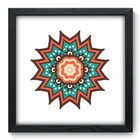 Quadro Decorativo - Mandala - 33cm X 33cm - 213qddp