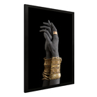 Quadro Decorativo Mãos Místicas II 30x40cm Preto