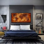 Quadro Decorativo Mapa Mundi Vintage Geografia Moldura Preta