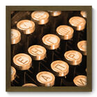 Quadro Decorativo - Máquina De Escrever - 33cm X 33cm - 093qd