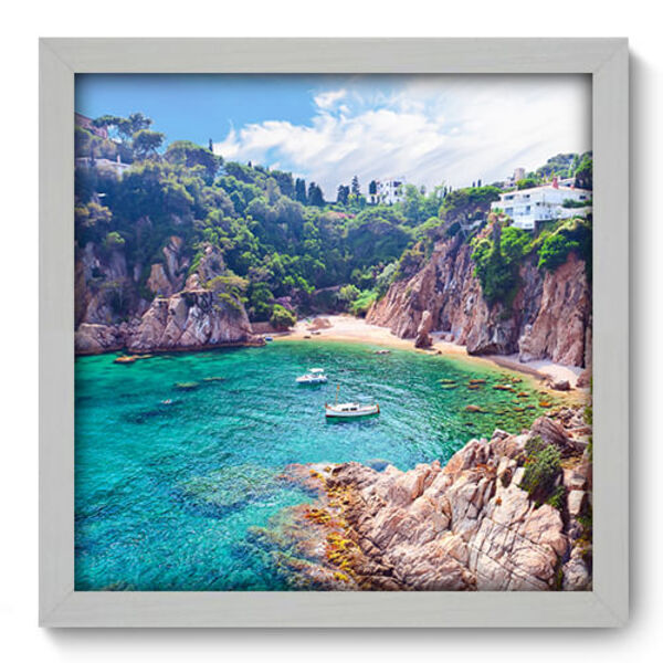 Quadro Decorativo - Mar - 33cm X 33cm - 089qnpbb