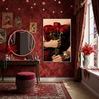 Quadro Decorativo Maria Padilha Rosas Vermelhas  - 70x50cm Mo