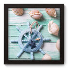 Quadro Decorativo - Marítimo - 22cm X 22cm - 053qdkp